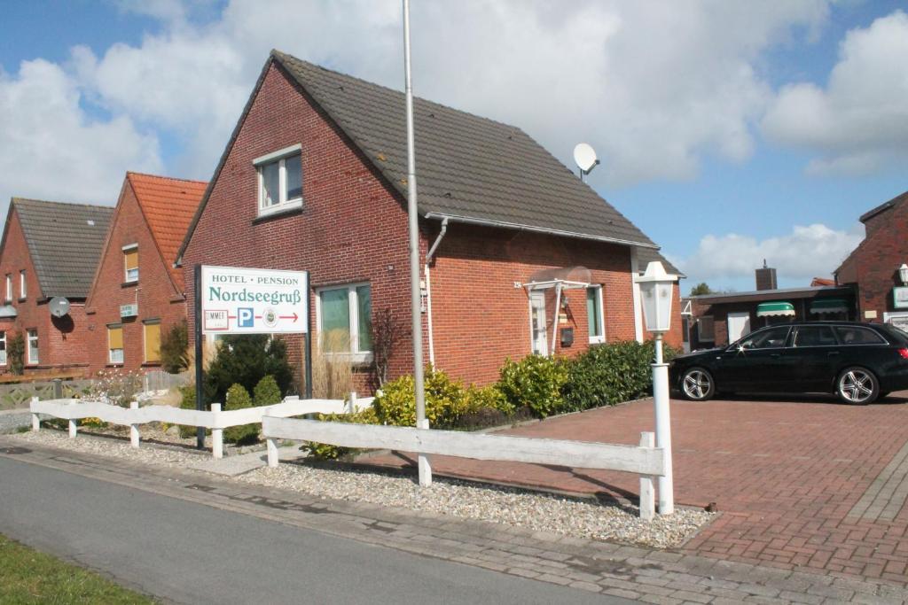 Hotel Nordseegruss ノルトダイヒ エクステリア 写真